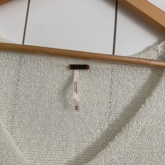 Free People Oversized Knit Top - Picture 2 of 3